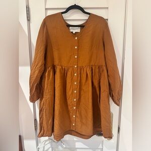 Tradlands Linen Blend Dress